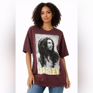 Bob Marley Graphic T-Shirt | Reggae Band Tee Oversized Fit